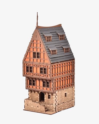 Cooper Rowhouse DIY Wooden Building Kit for Teens and Adults