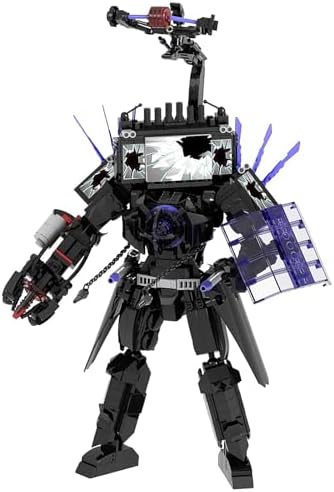 Bentex Toilet Upgraded Damaged TV Man Building Block Set 703pcs