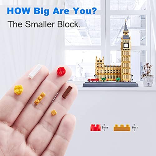 Micro Building Blocks Big Ben London 6473 Piece Set