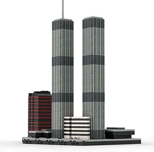 Architecture World Trade Center Building Blocks 982 PCS 12000 Scale