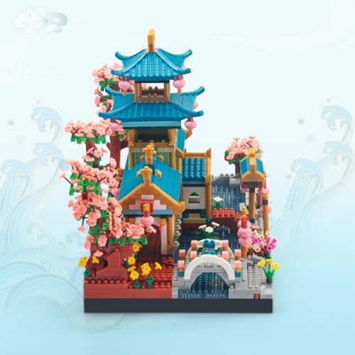 Finger Rock Cherry Blossom Bonsai Building Set