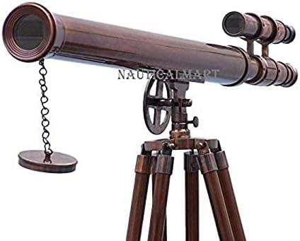 NauticalMart Floor Standing Oil-Rubbed Bronze Griffith Astro Telescope 64