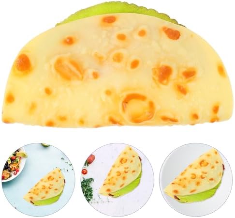 Uonlytech Realistic Taco Burrito Dessert Display Model