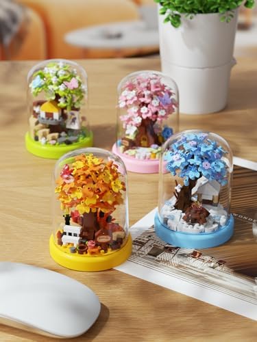 Tree House Bonsai Building Blocks Set 4 Pieces