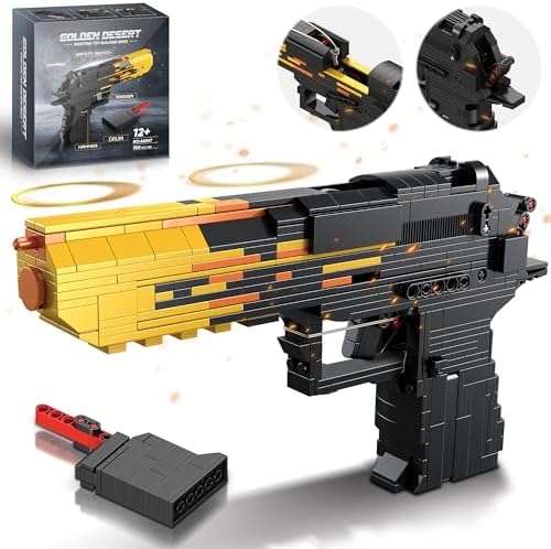 Fluorspar Blaster Building Block Gun for Adults 11 Scale