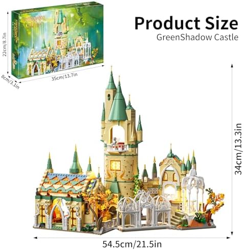 Magic Medieval Castle Building Block Set 1555PCS