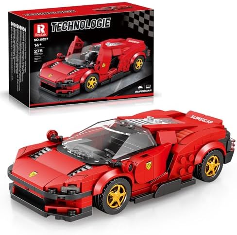 Speed Champions Red SP3 Sports Car Building Kit - 275 Pieces