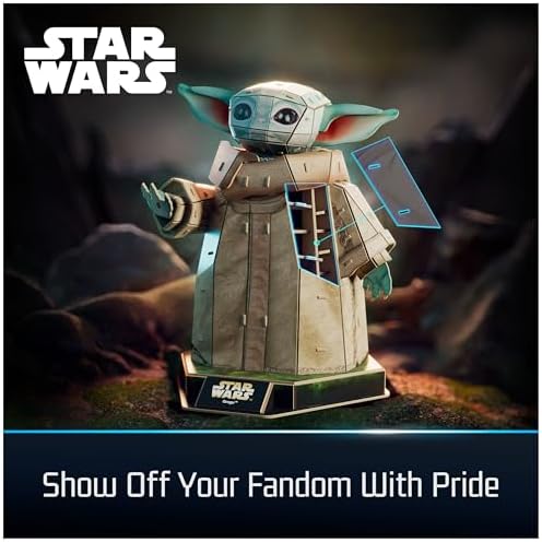 4D Build Star Wars Grogu 3D Model Kit