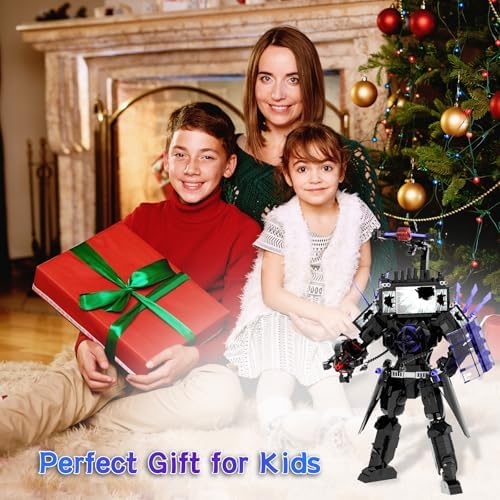 Bentex Toilet Upgraded Damaged TV Man Building Block Set 703pcs