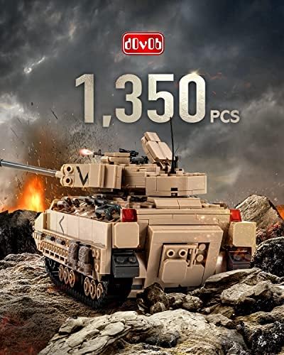 dOvOb Military M2 Bradley Tank Building Set 1350 PCS