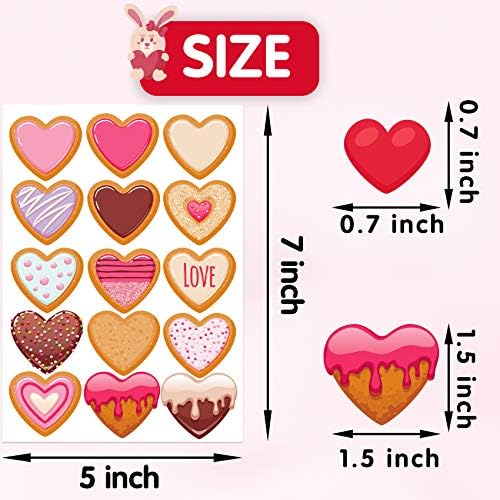 Joy Bang 652PCS Valentine Stickers for Kids