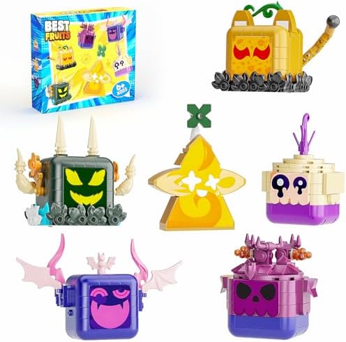 Treasure Fruits Building Blocks Toy Set for Kids 8-12