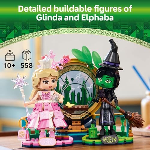 LEGO Wicked Elphaba Glinda Figures Building Set