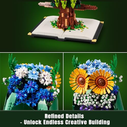 Haiwon Flower Owl Building Set 1989 Pieces