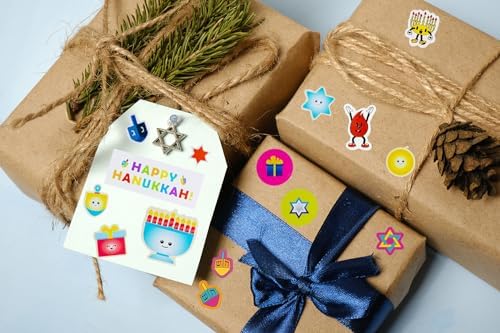 The Dreidel Company Hanukkah Stickers 6000-Pack Set