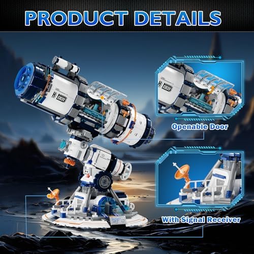 NUTCRACKER Space Telescope Building Set for Adults