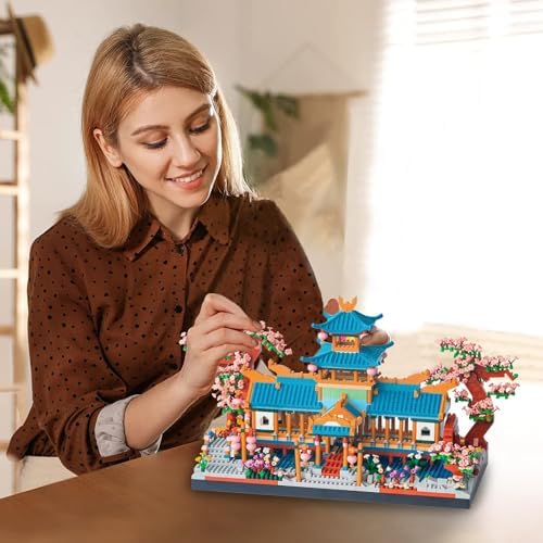 Finger Rock Cherry Blossom Bonsai Building Set