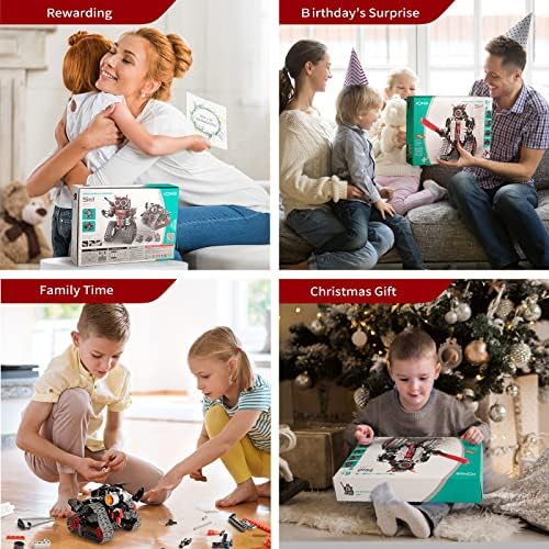 5 in 1 STEM RC Robot Building Kit for Kids 6-12