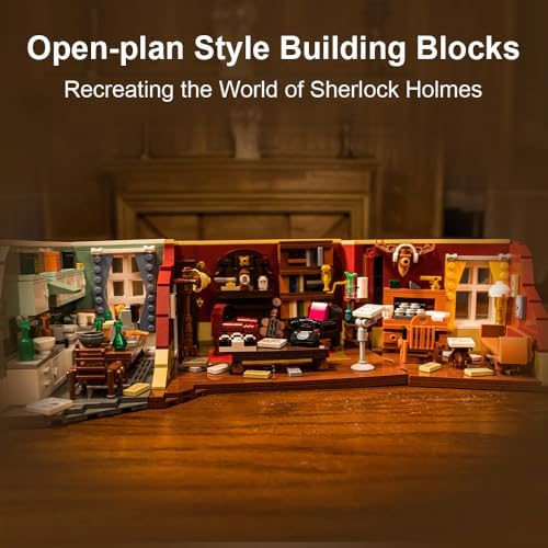 BRICKKK Sherlock Holmes 221B Baker Street Building Set