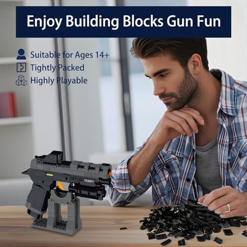 11 P320 Pistol Building Blocks Set 400 Pieces