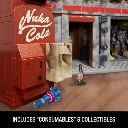 Fallout 4 Red Rocket Truck Stop Building Set with 824 Pieces