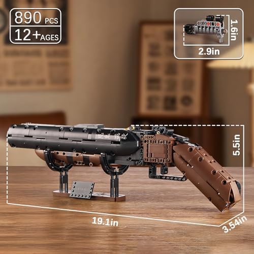 Demon Ainme Shotgun Building Block Set 890 PCS