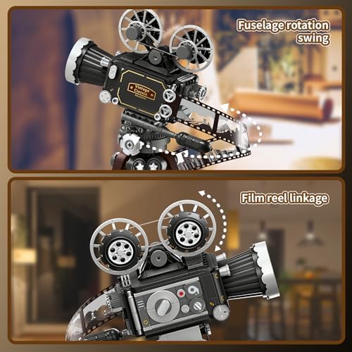 3 in 1 Retro Camera Building Set for Adults