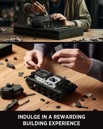 Nifeliz T34 85 Military Tank Building Set for Adults