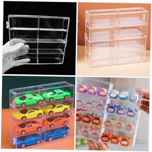 Car Model Display Case Action Figure Showcase Stand
