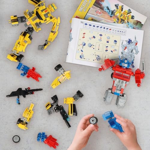 HIGH GODO 2in1 Transforming Robot Truck Building Set