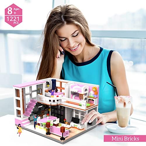 PinkBee Friends Duplex Apartment Building Set 1221 PCS
