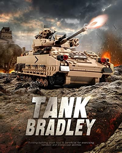 dOvOb Military M2 Bradley Tank Building Set 1350 PCS