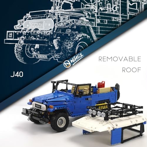 Nifeliz Off-Road Pickup Land Cruiser 112 Scale Building Set