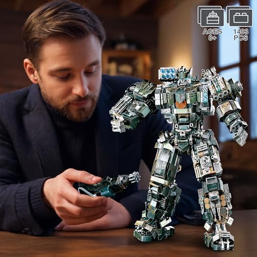 High GODO Mech Building Blocks Set 1403 Pieces