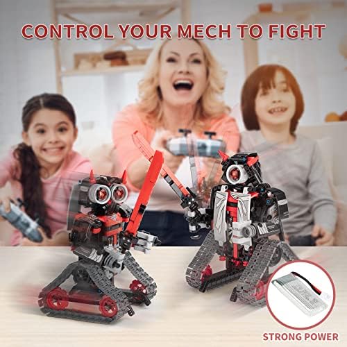 5 in 1 STEM RC Robot Building Kit for Kids 6-12