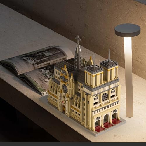 GOTIMON Micro Mini Notre Dame Cathedral Building Block Set 2908 Pieces