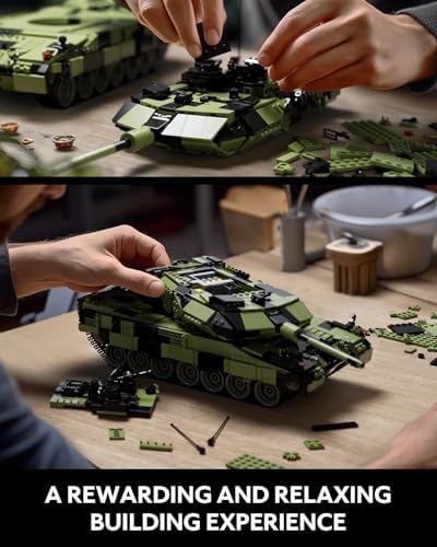 Nifeliz Leopard II A7 Tank Building Set