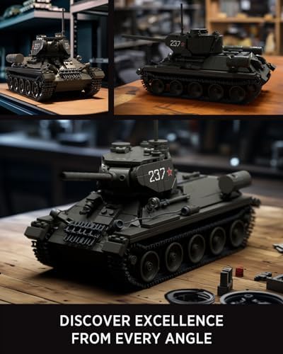 Nifeliz T34 85 Military Tank Building Set for Adults