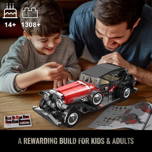 Mould King 10114 Classic Car Building Blocks Set