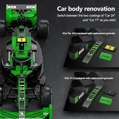 CaDA C55032W Kick Sauber F1 124 Racing Car Kit