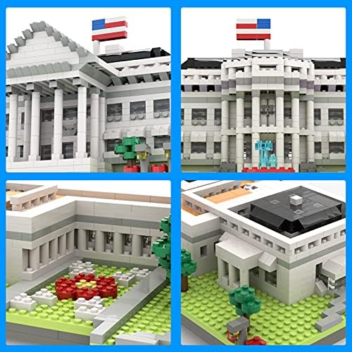SEMKY Micro Mini Blocks White House Architecture Set 3000 Pieces