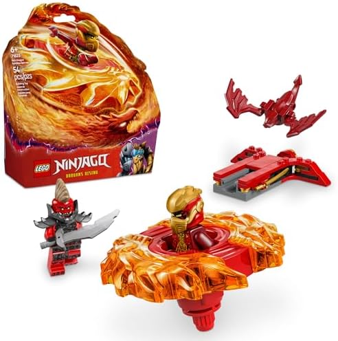 LEGO NINJAGO Kais Dragon Spinjitzu Spinner 71823