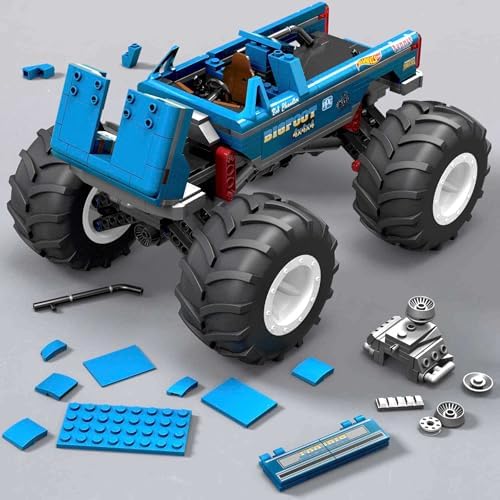 MEGA Hot Wheels Bigfoot Monster Truck Building Set