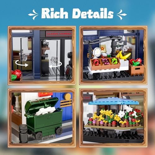 Notting Hill Building Block Set - 1514Pcs Compatible with Lego