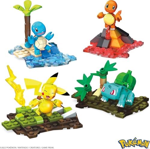 MEGA Pokmon Building Set Kanto Region Team 130 Pieces