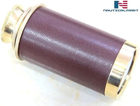 6 Brass Pirate Navigation Telescope Brown