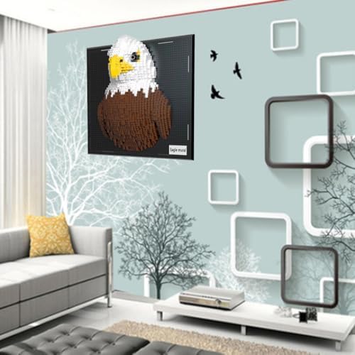 Eagle Building Blocks Set 1924 Pieces Wall Art