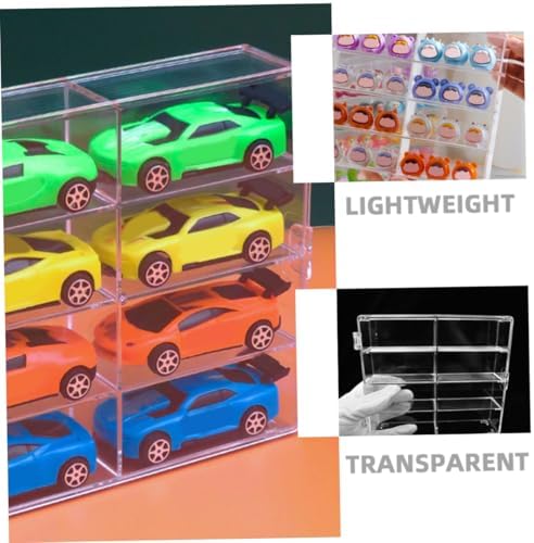 Car Model Display Case Action Figure Showcase Stand