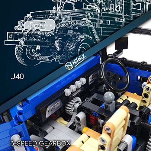 Nifeliz Off-Road Pickup Land Cruiser 112 Scale Building Set
