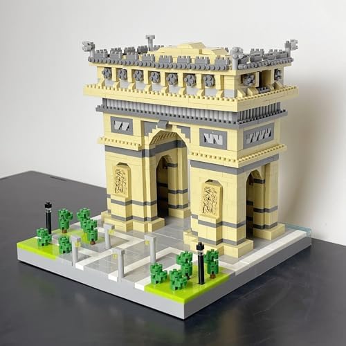Paris Arc de Triomphe Micro Building Blocks Set
